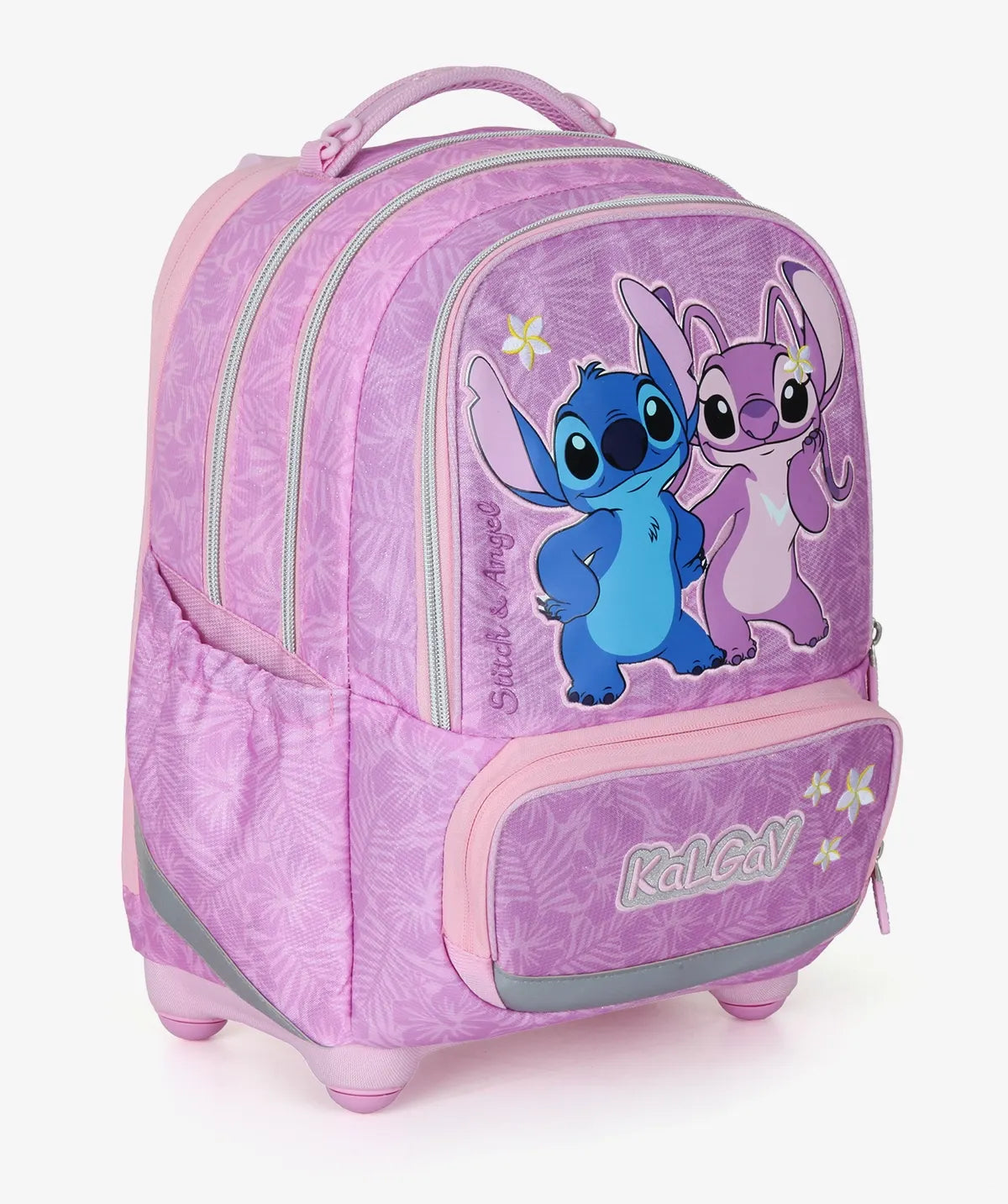 סט Stitch Couple X-fix Trolly ורוד