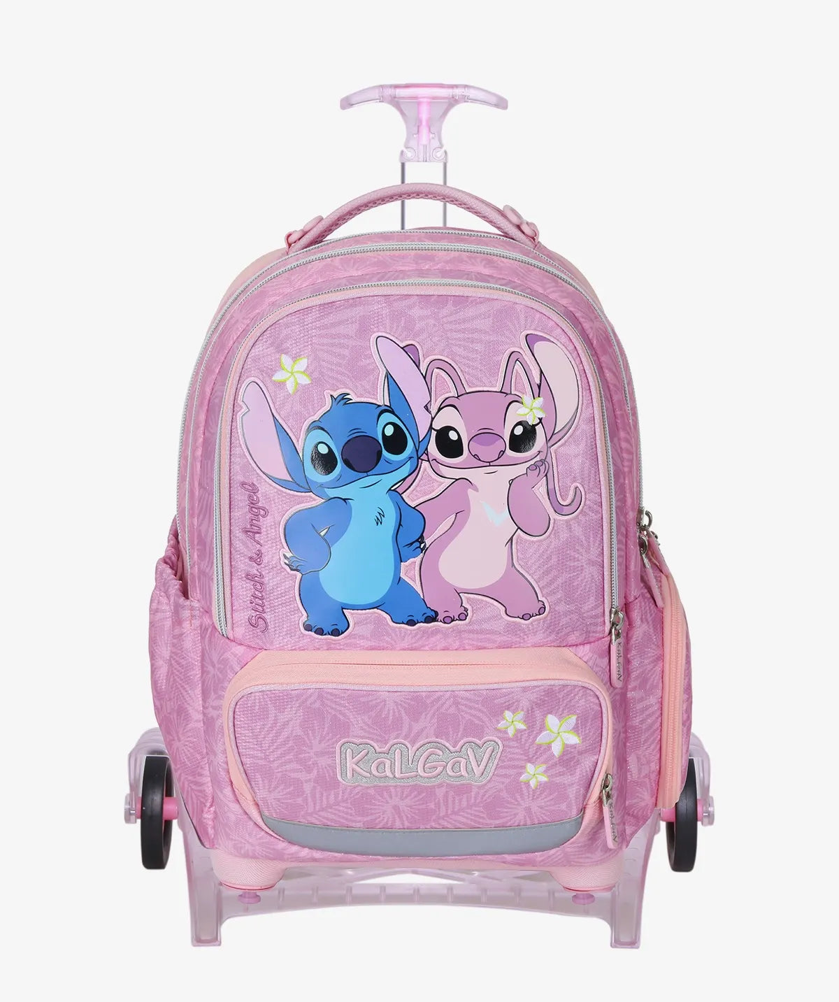 סט Stitch Couple X-fix Trolly ורוד