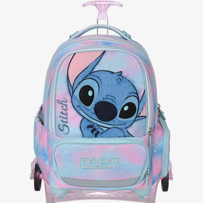 סט Stitch X-fix Trolly תכלת/ורוד