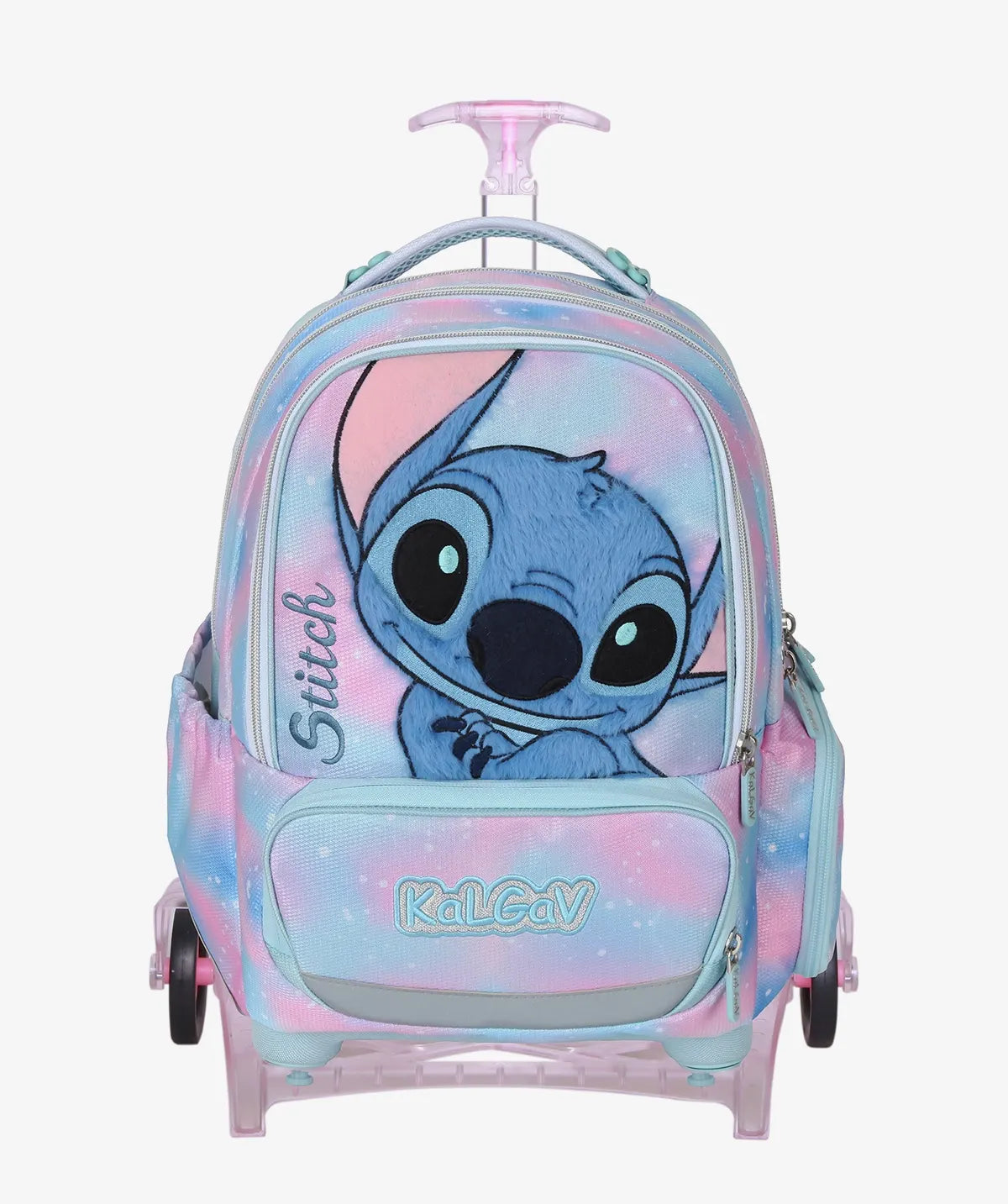 סט Stitch X-fix Trolly תכלת/ורוד