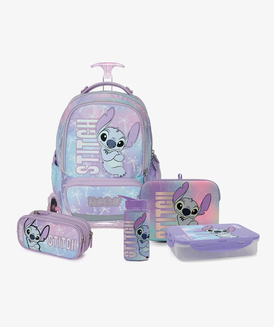 סט Stitch X-fix Trolly לילך/פסטל