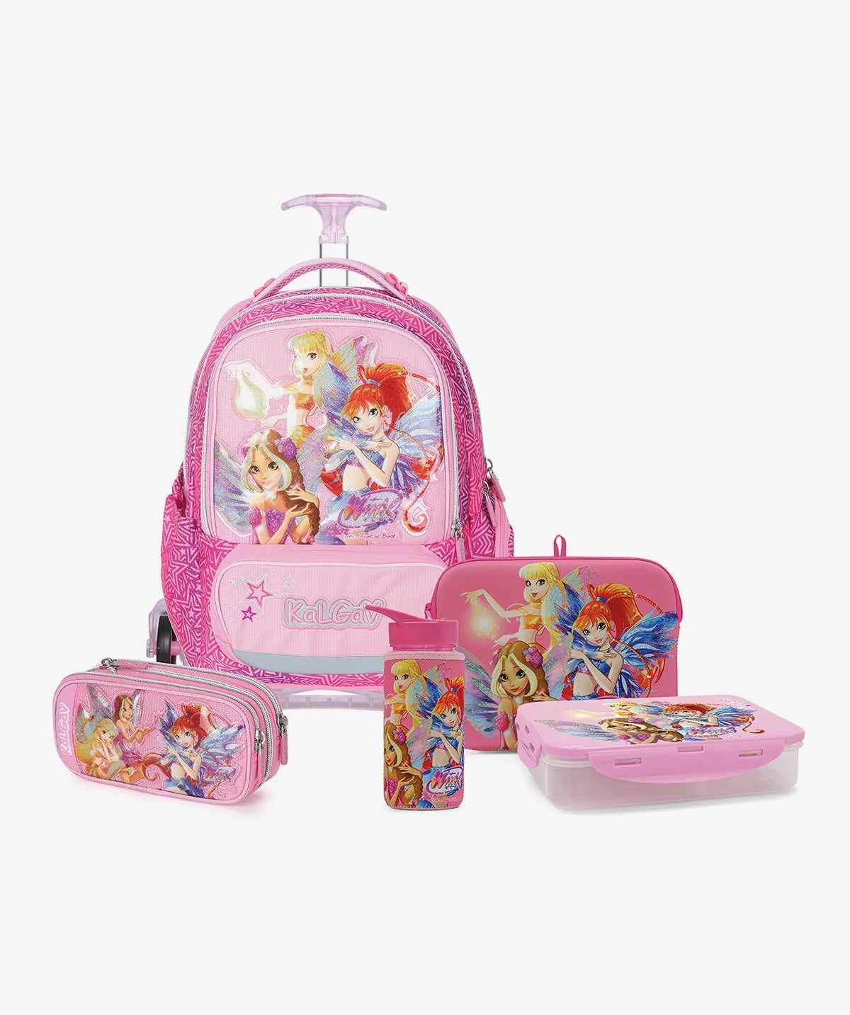 סט Winx X-fix Trolly ורוד