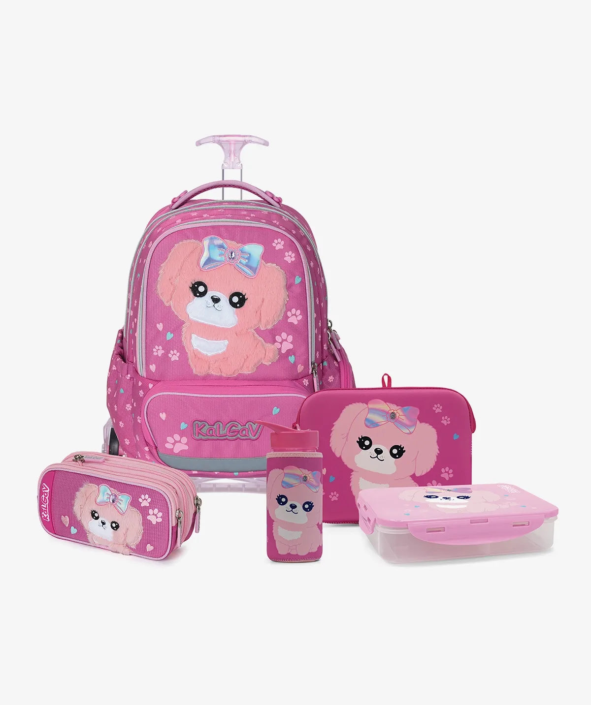 סט Puppy X-fix Trolly ורוד כהה