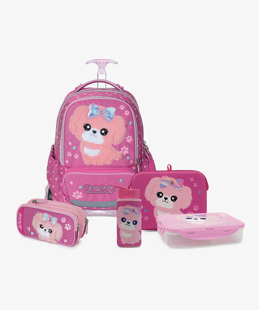 סט Puppy X-fix Trolly ורוד כהה