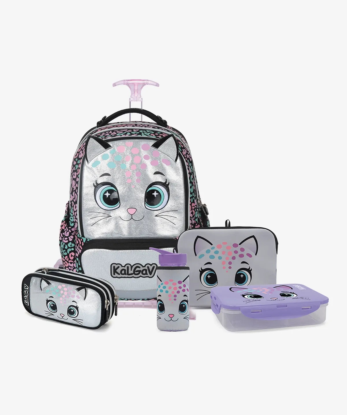 סט Cat X-fix Trolly שחור/כסוף