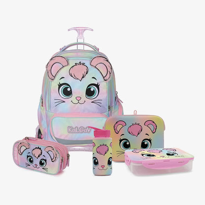 סט Sweety X-fix Trolly ורוד בהיר/פסטל