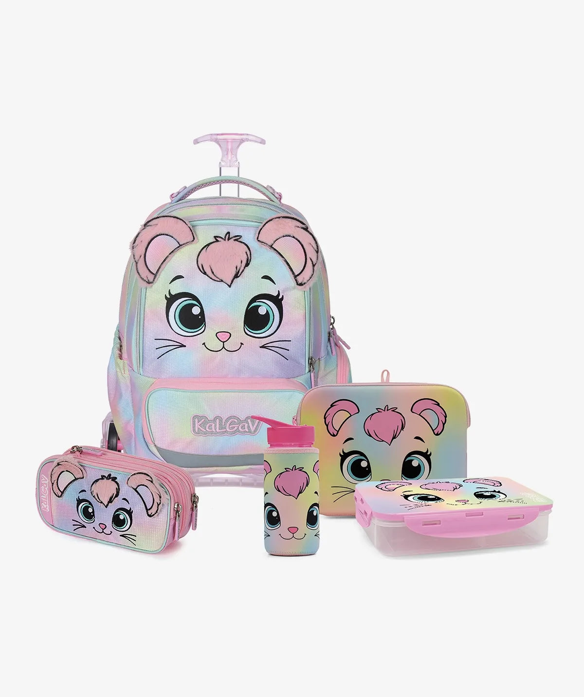 סט Sweety X-fix Trolly ורוד בהיר/פסטל