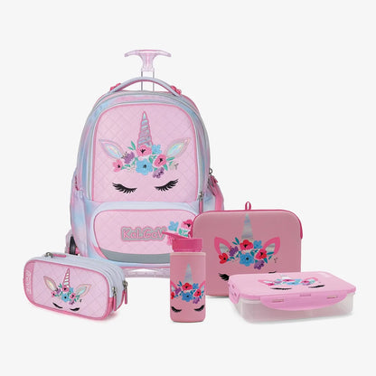 סט Unicorn Quilt X-fix Trolly ורוד