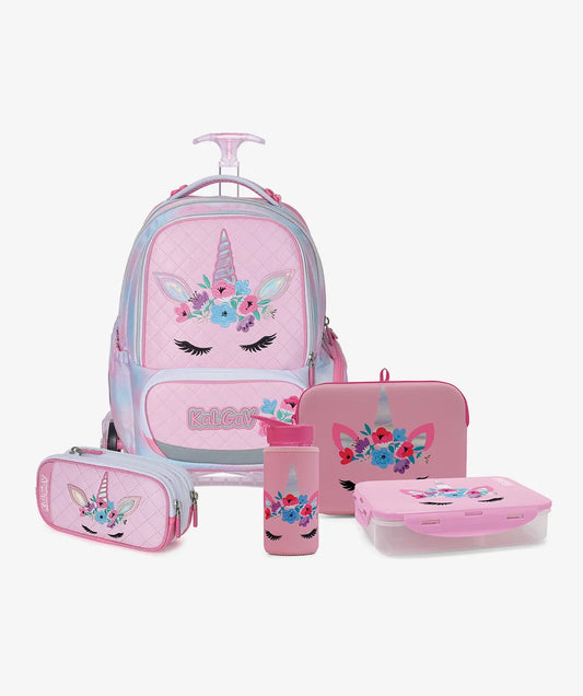 סט Unicorn Quilt X-fix Trolly ורוד