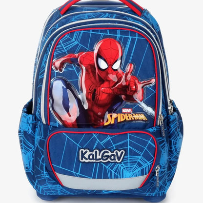 סט תיק טרולי אורטופדי וקלמר Itrolly Spiderman כחול