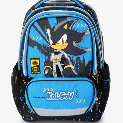 סט תיק טרולי אורטופדי וקלמר Itrolly Sonic DC שחור/כחול