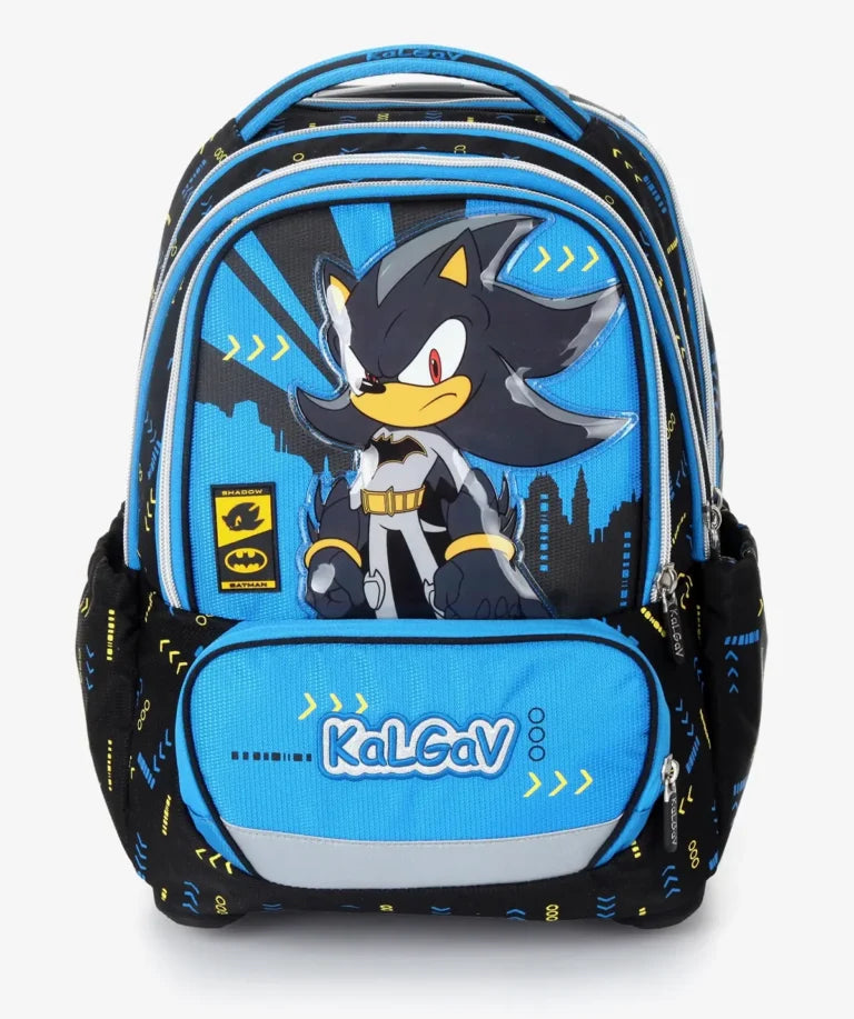 סט תיק טרולי אורטופדי וקלמר Itrolly Sonic DC שחור/כחול