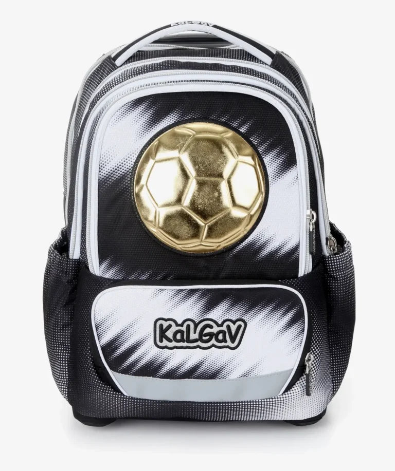 סט תיק טרולי אורטופדי וקלמר Itrolly Soccer Ball שחור