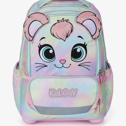 סט תיק טרולי אורטופדי וקלמר Itrolly Sweety ורוד בהיר/פסטל