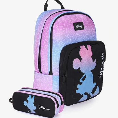 תיק+קלמר Disney Purple Minnie