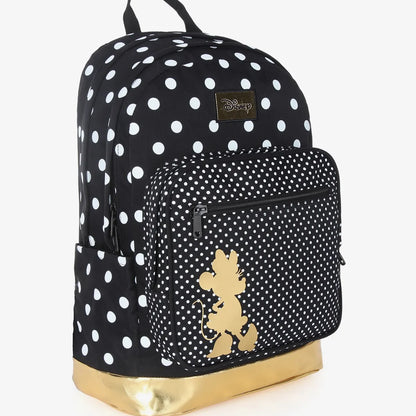 תיק+קלמר Disney Dots Minnie שחור/זהב
