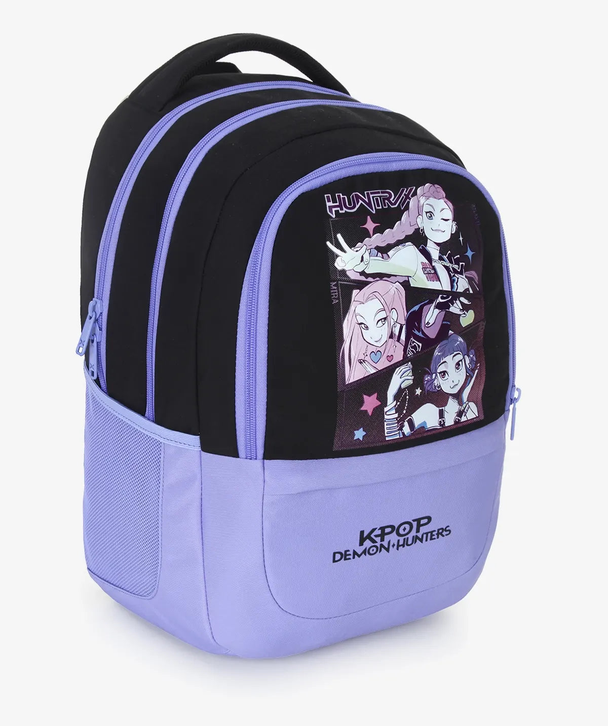 תיק+קלמר Kpop Purple Black שחור/סגול