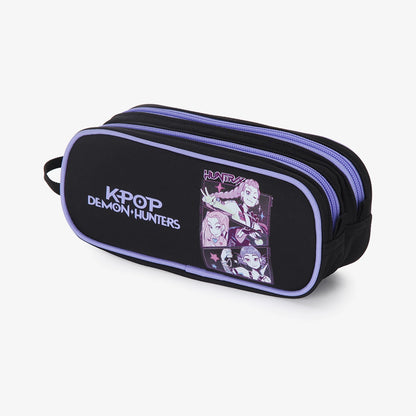 תיק+קלמר Kpop Purple Black שחור/סגול