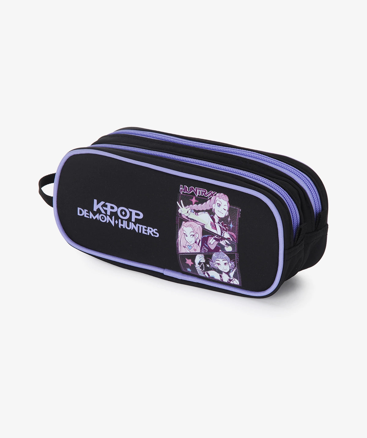 תיק+קלמר Kpop Purple Black שחור/סגול