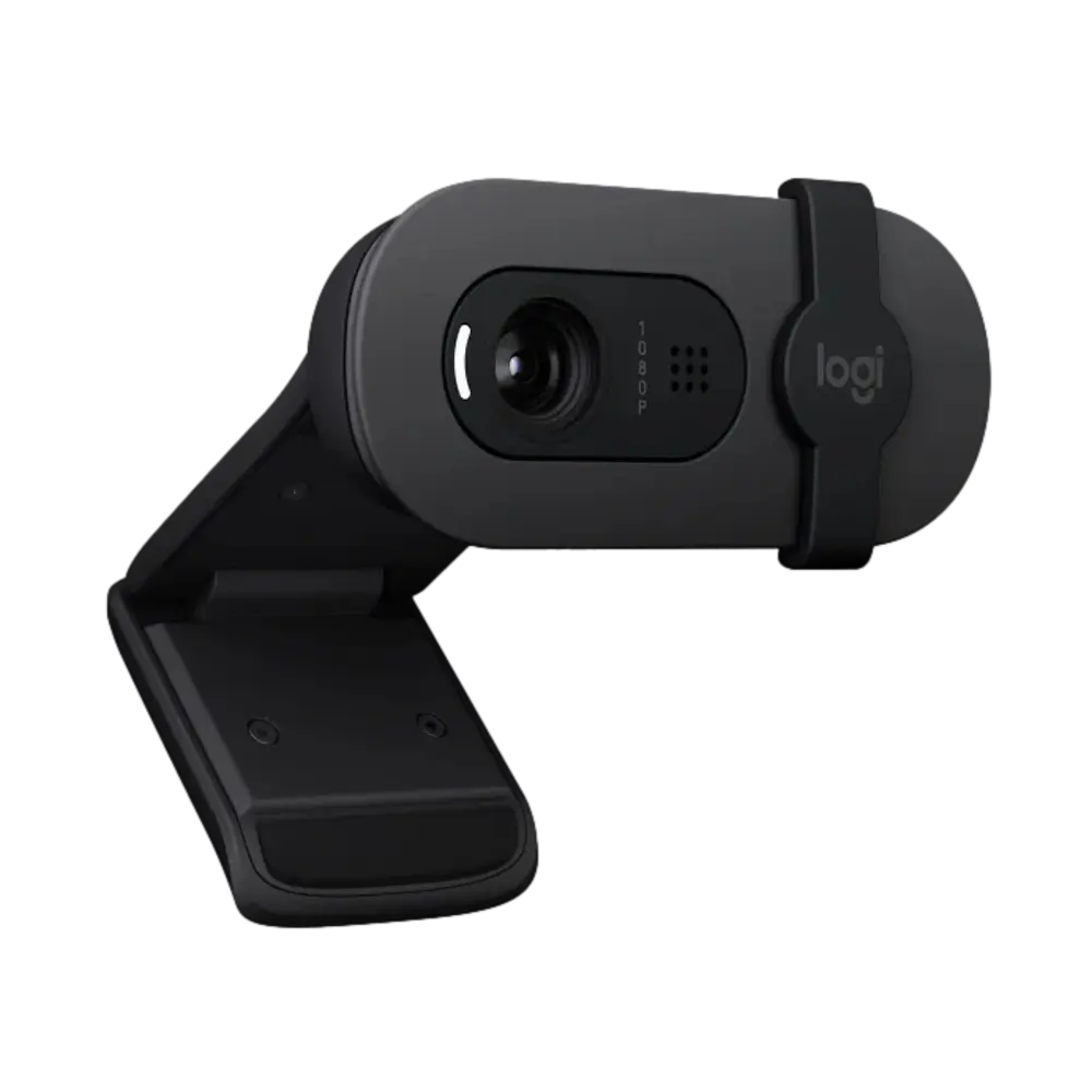 מצלמת רשת עם מיקרופון Logitech Brio 100 Full HD 1080p - Graphite