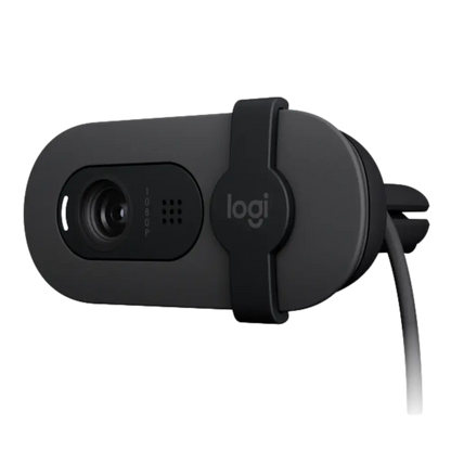 מצלמת רשת עם מיקרופון Logitech Brio 100 Full HD 1080p - Graphite