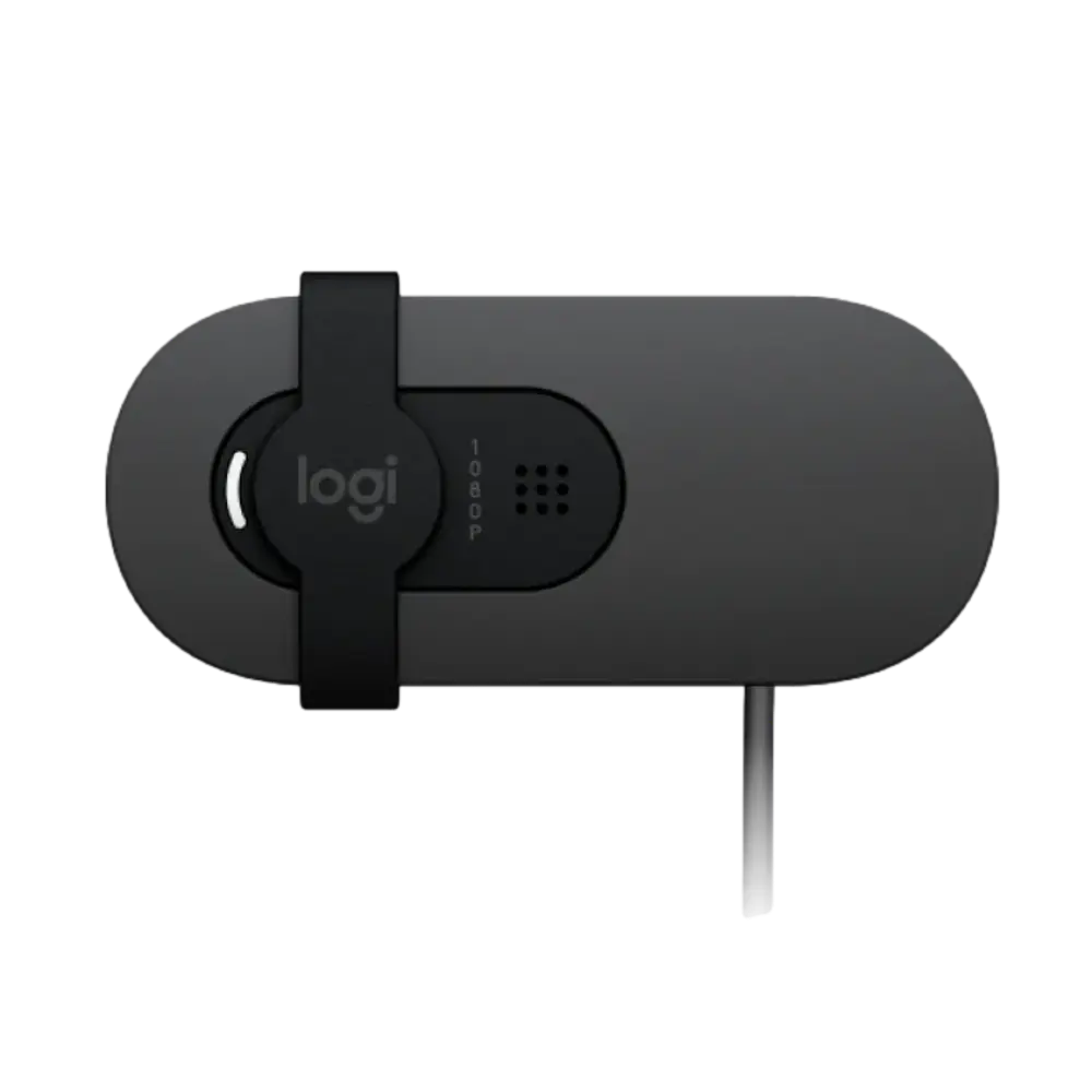 מצלמת רשת עם מיקרופון Logitech Brio 100 Full HD 1080p - Graphite