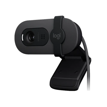 מצלמת רשת עם מיקרופון Logitech Brio 100 Full HD 1080p - Graphite