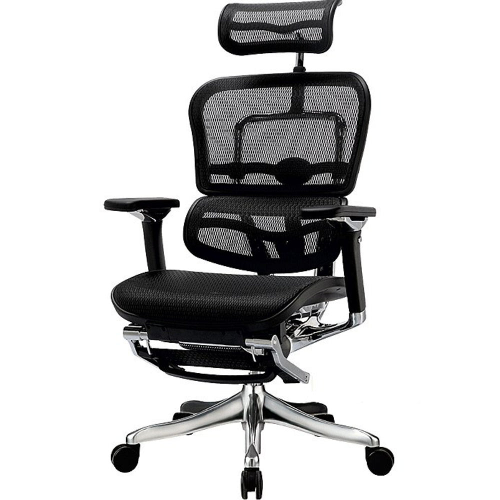 כיסא-ארגונומי-עם-משענת-רגליים-comfort-uk-ergohuman-luxury-שחור