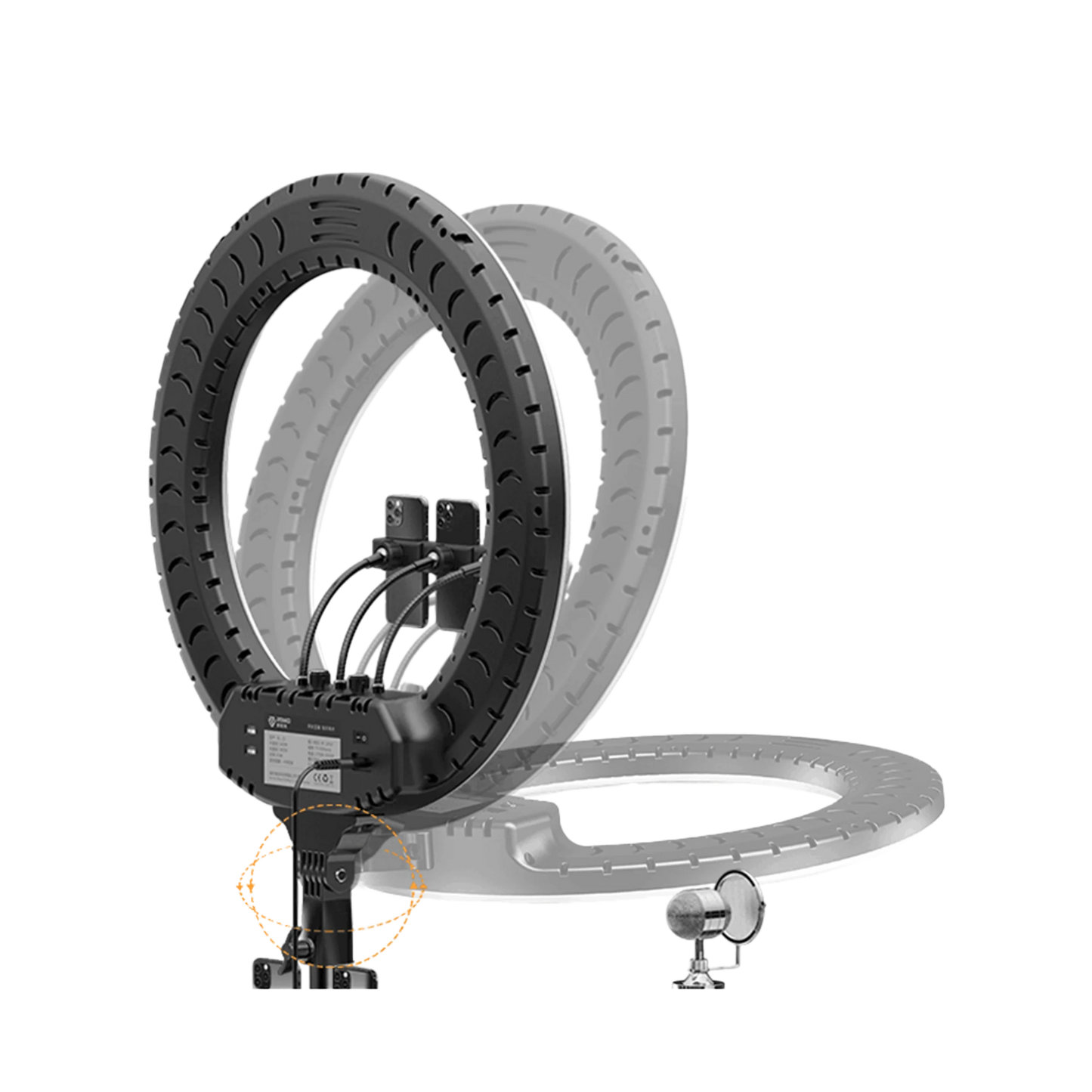 רינגלייט מקצועי 18 אינץ' MIRACASE MSSL18 45W