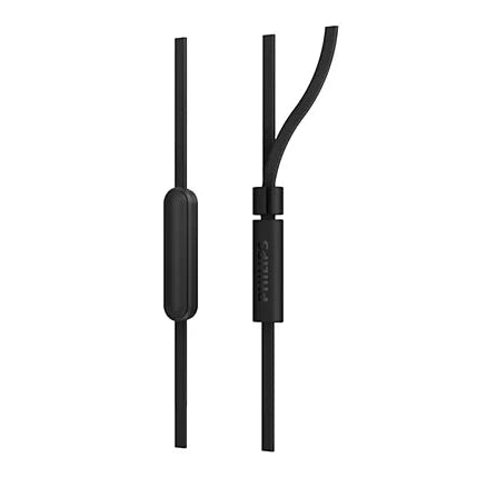 אוזניות חוטיות עם מיקרופון PHILIPS IN EAR 3.5MM שחור