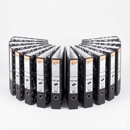 קלסר קרטון גב 8 פוליו קרביץ