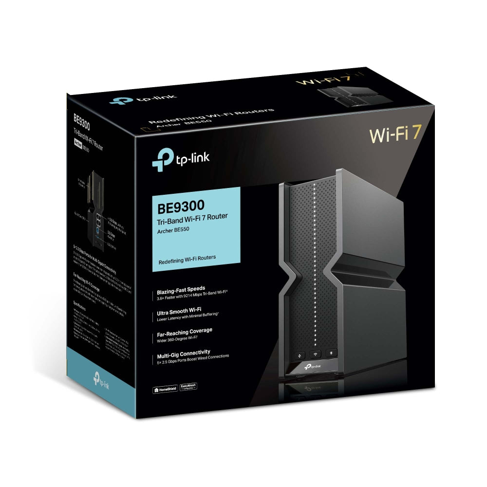 נתב אלחוטי TP-Link Archer BE550 BE9300 WI-FI7