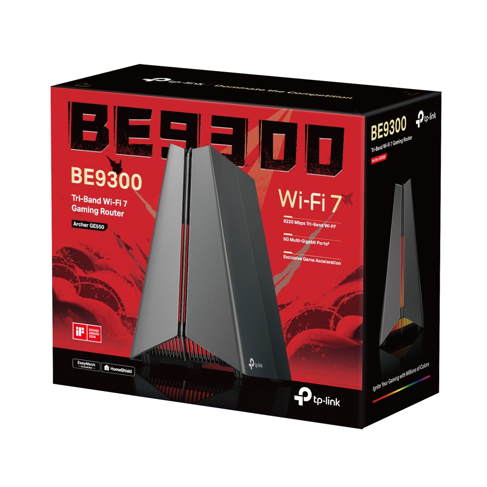 נתב אלחוטי Archer GE550 BE9300 Wi-Fi 7 Router Tp-link