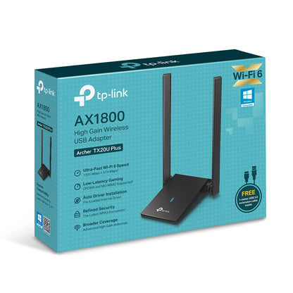 כרטיס רשת USB Archer TX20U Plus AX1800 - TP-link