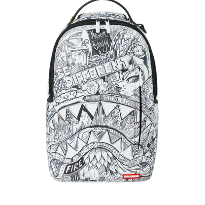 תיק גב Sprayground Doodles Over Math Homework