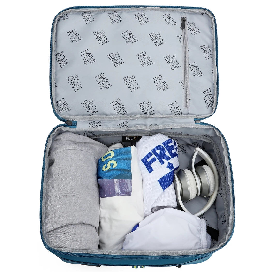 תיק עליה למטוס מתרחב כולל קוביות אריזה Cabin Flux Iconic כחול