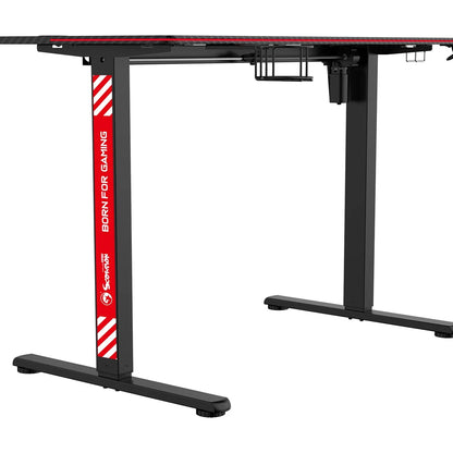שולחן גיימינג חשמלי 120 ס''מ מתכוונן לגובה MARVO DE-10 RGB