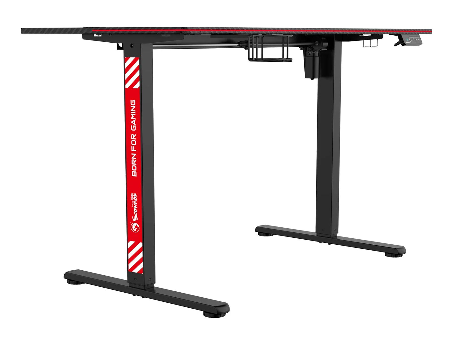 שולחן גיימינג חשמלי 120 ס''מ מתכוונן לגובה MARVO DE-10 RGB