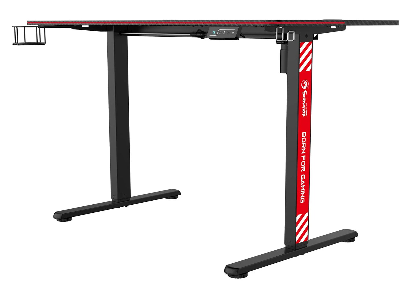 שולחן גיימינג חשמלי 120 ס''מ מתכוונן לגובה MARVO DE-10 RGB