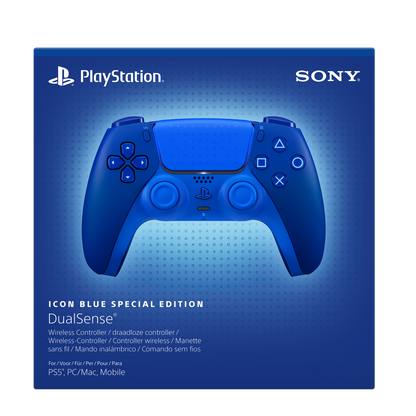 בקר PS5 Dualsense Blue Icon LE
