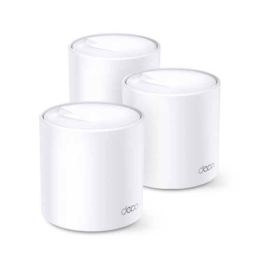 שלישיית מגדלי טווח - Deco X60 AX5400 Mesh Wi-Fi 6 Tp-Link