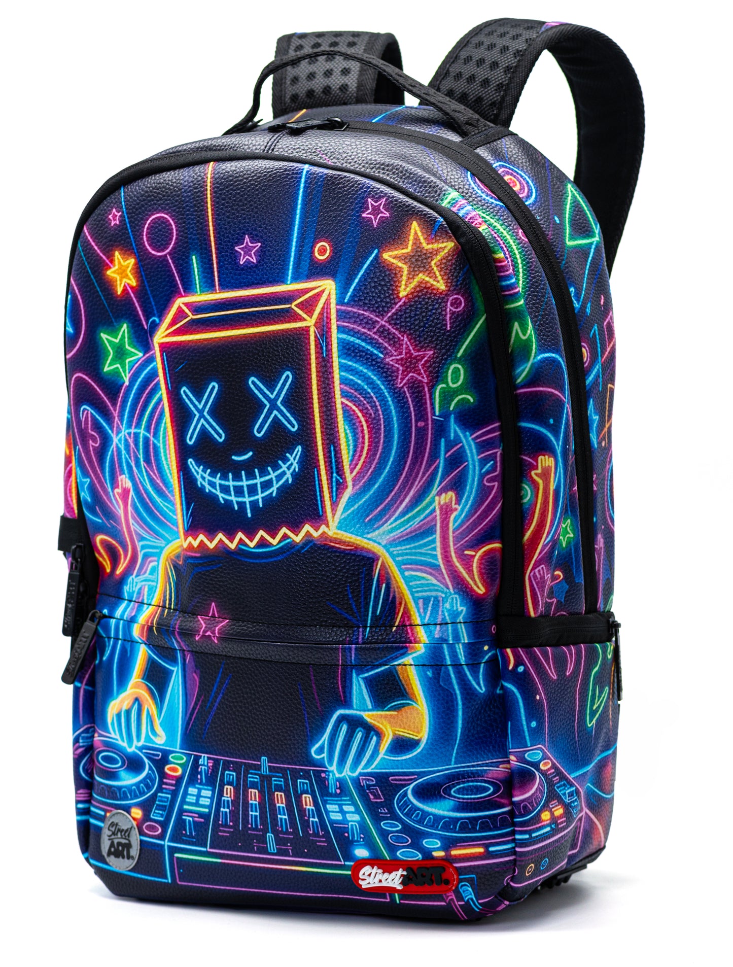 תיק גב DJ NEON STREET ART PU