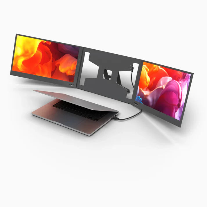 זוג מסכים ניידים 14" Ofiyaa Tri-Screen S2 Pro