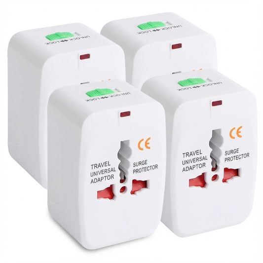 מתאם חשמל אוניברסלי לחו"ל - באנדל משפחתי מוזל