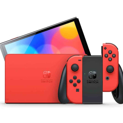 קונסולה-nintendo-switch-oled-mario-red-edition