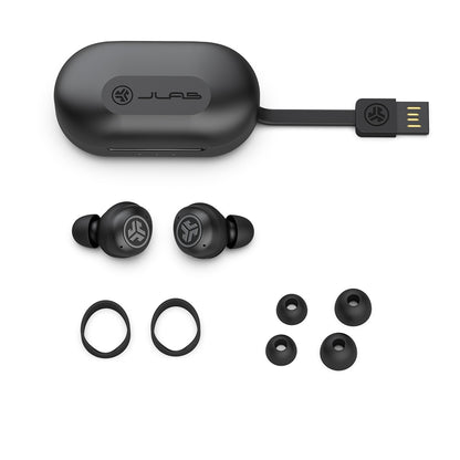 אוזניות TWS Jlab Jbuds Air Pro צבע שחור