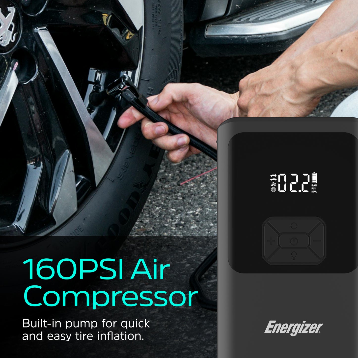 בוסטר התנעה לרכב Energizer Je10000jp 1500a