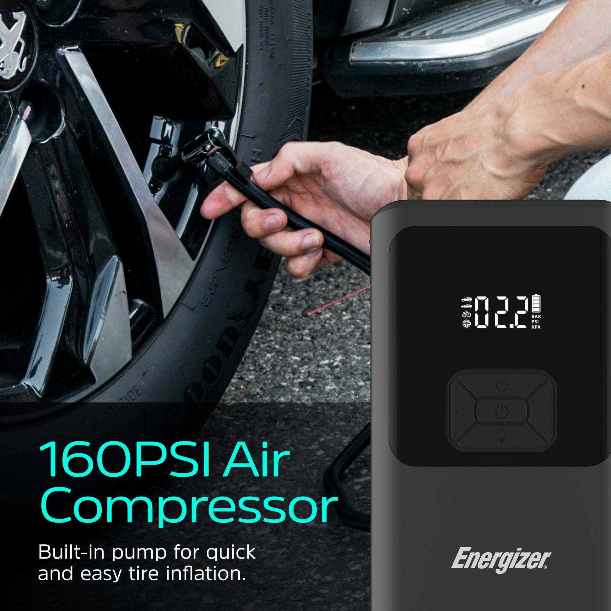 בוסטר התנעה לרכב Energizer Je10000jp 1500a