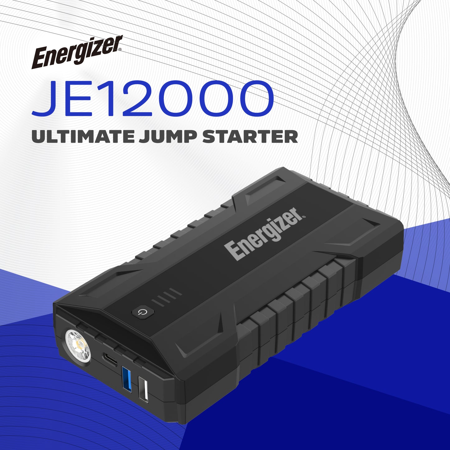 בוסטר התנעה לרכב Energizer Je12000jp 1800a