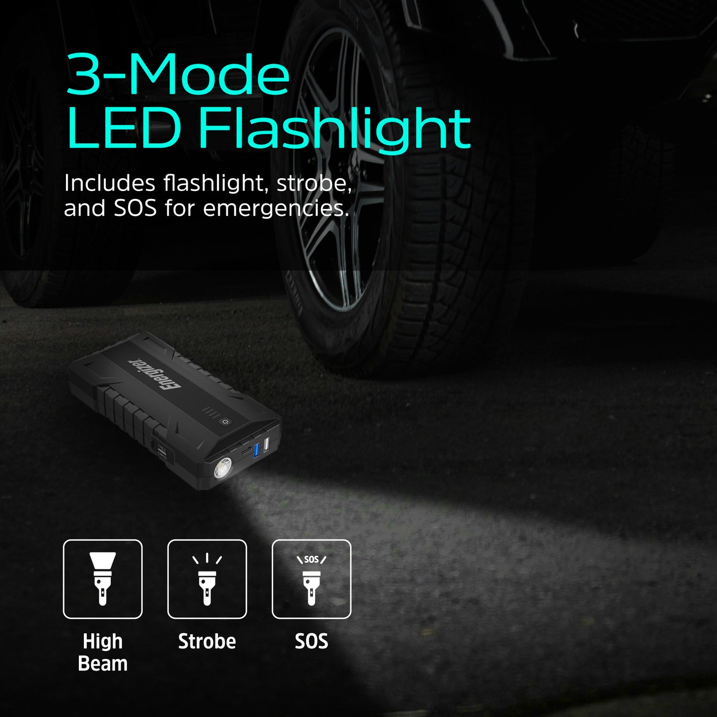 בוסטר התנעה לרכב Energizer Je12000jp 1800a